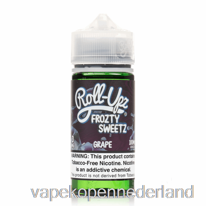 Elektronische Sigaret Vape Druivenijs - Sap Roll-upz E-vloeistof - 100 Ml 6 Mg